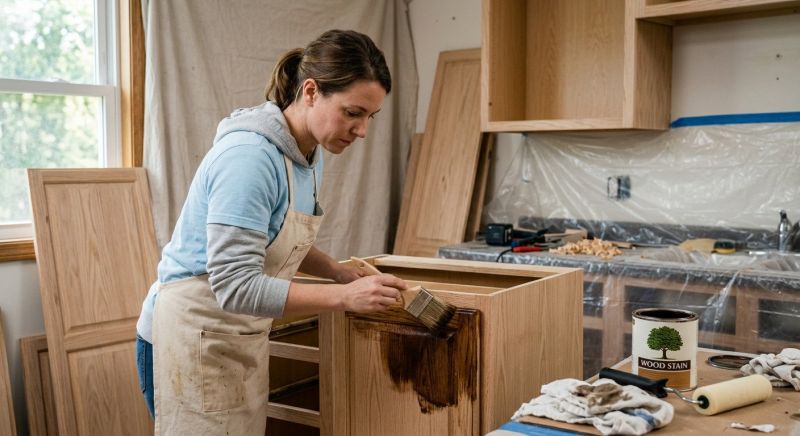 Cabinet Staining Service in Terre Haute, IN